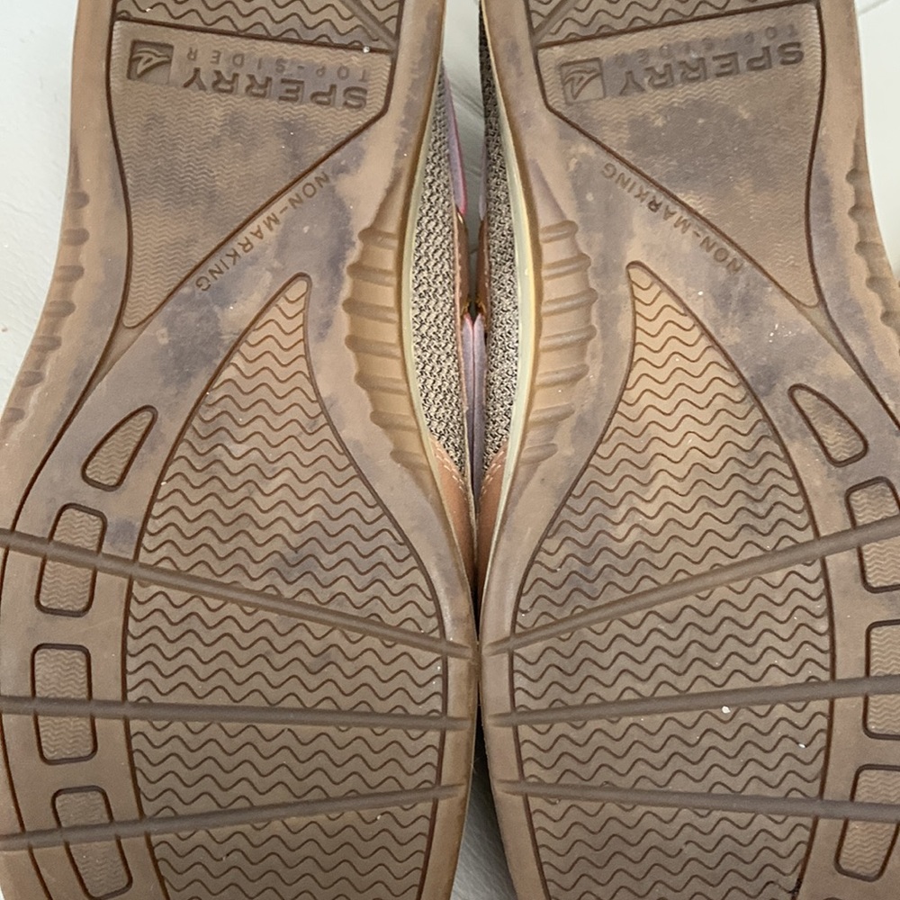 Sperry Top-Sider Bluefish Tie-Free Boat Shoe, Linen - Picture 8 of 11